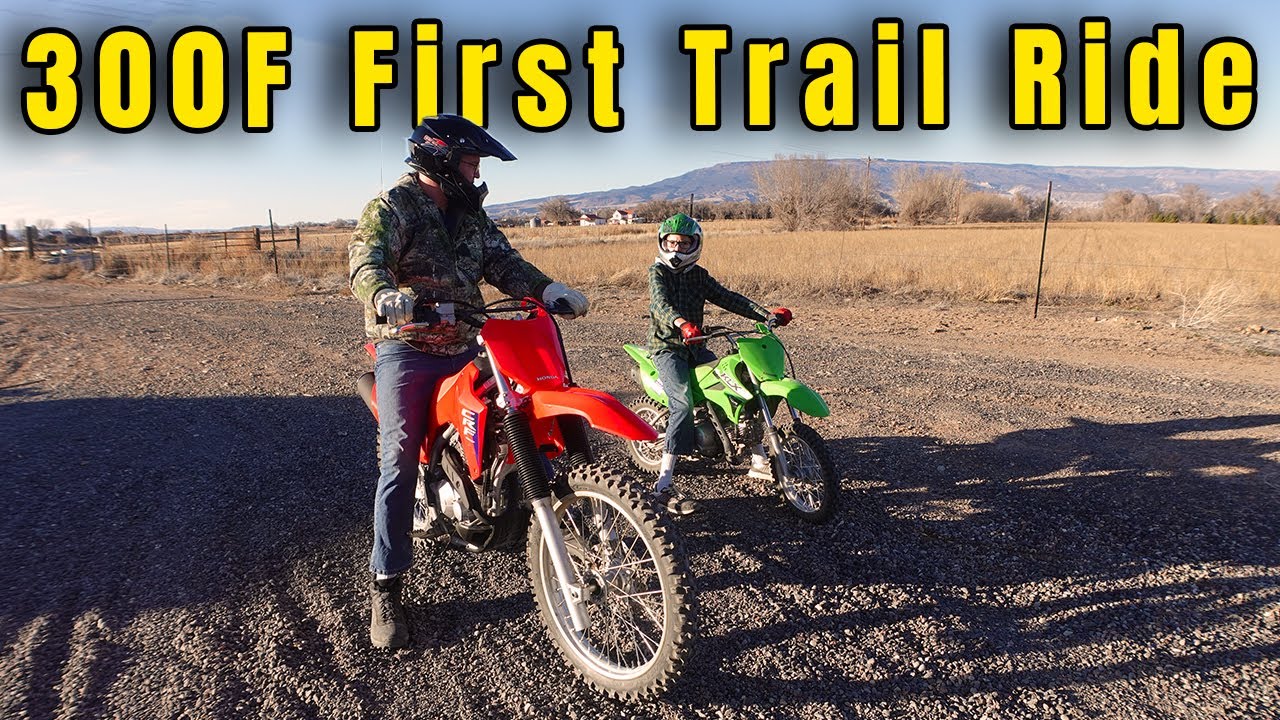 Первый тест-драйв нового мотоцикла Honda CRF 300F — наши впечатления.