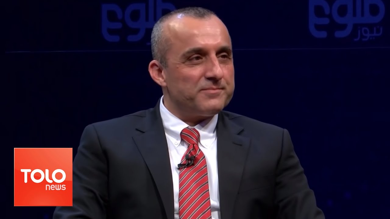 TOLOnews Interview with First VP Amrullah Saleh on Peace, Governance