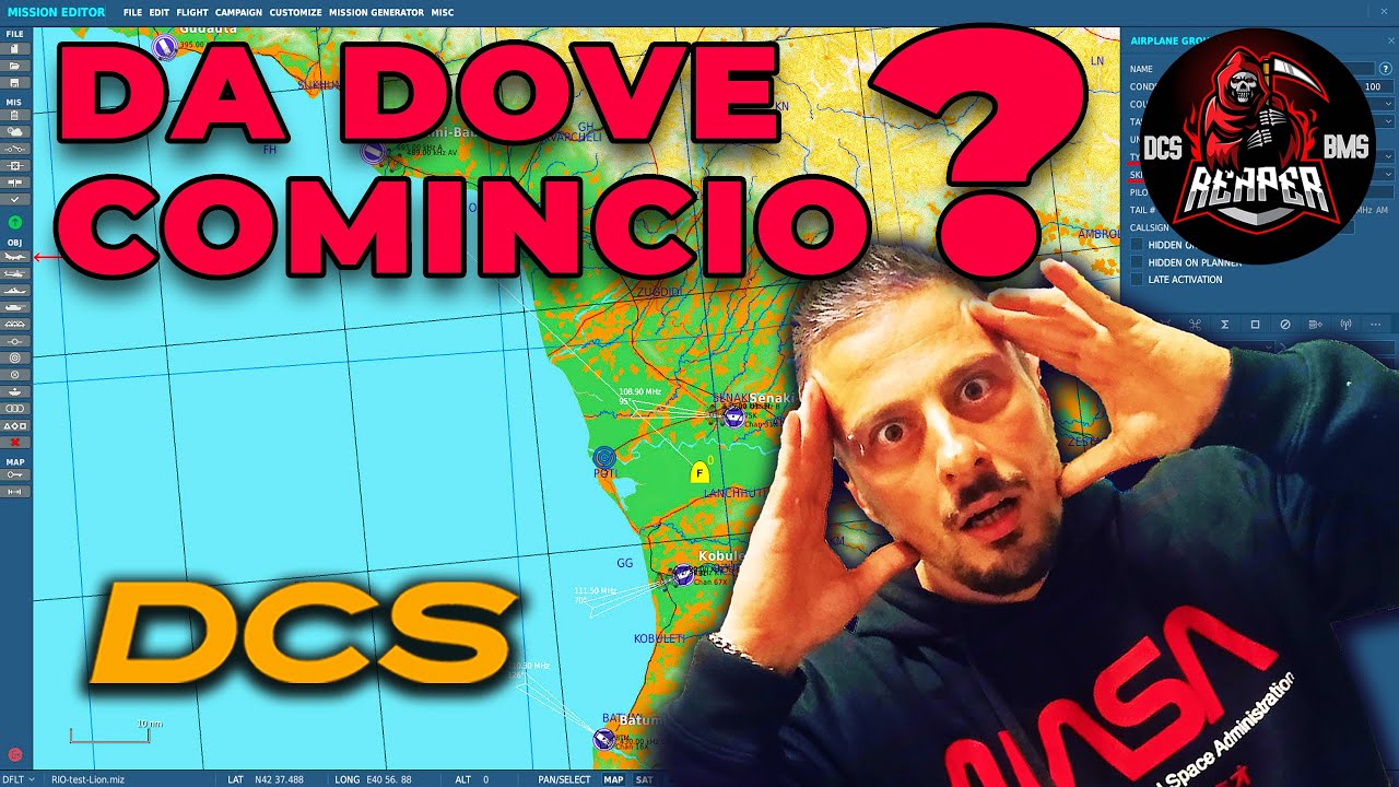🔥💀 DCS WORLD 2026😵‍💫  EDITOR FACILE per PRINCIPIANTI  