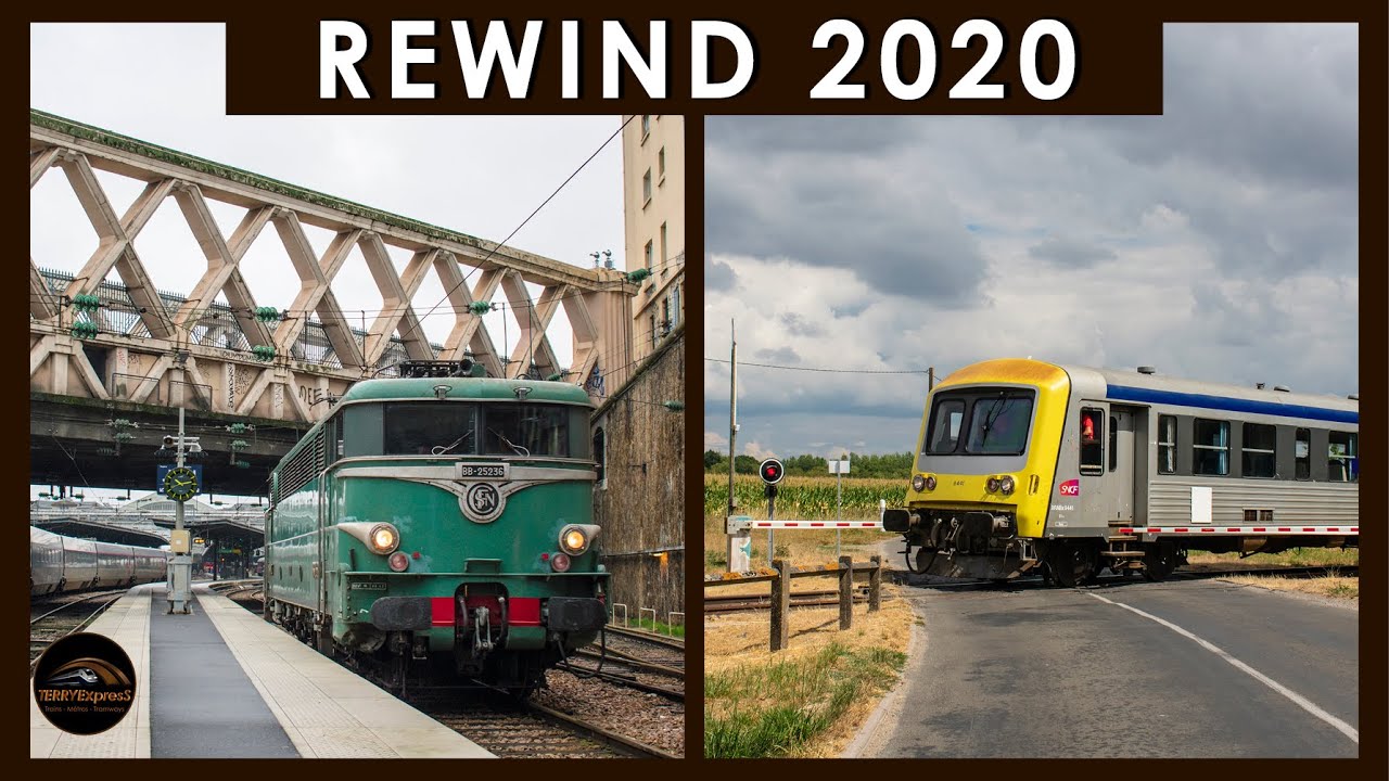 COMPILATION DE TRAINS - TOP 10 VIDEOS 2020