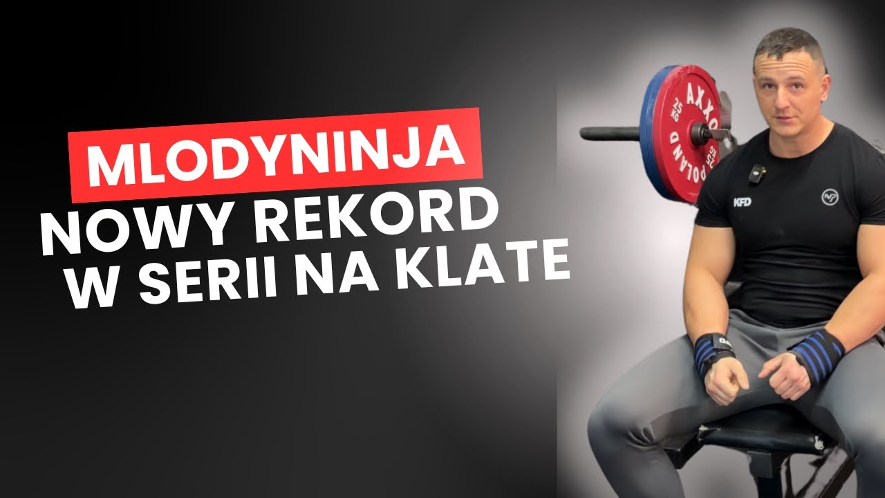 NOWY REKORD W SERII NA KLATĘ - MLODYNINJA24
