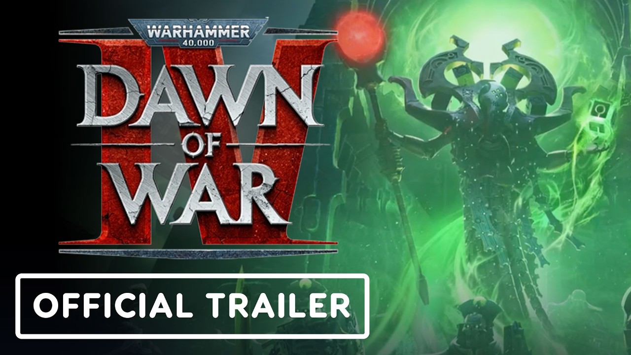 Warhammer 40,000: Dawn of War 4 - Official Necron Cinematic Trailer
