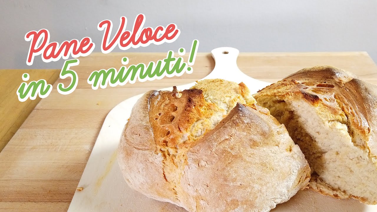 Pane Veloce Fatto in Casa 🍞: come ottenerlo in modo Veloce senza Farina 00