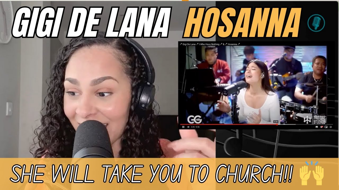 Gigi De Lana and the 'Gigi Vibes' Will Take You to Church! 🙌 | Vocal Coach Reacts