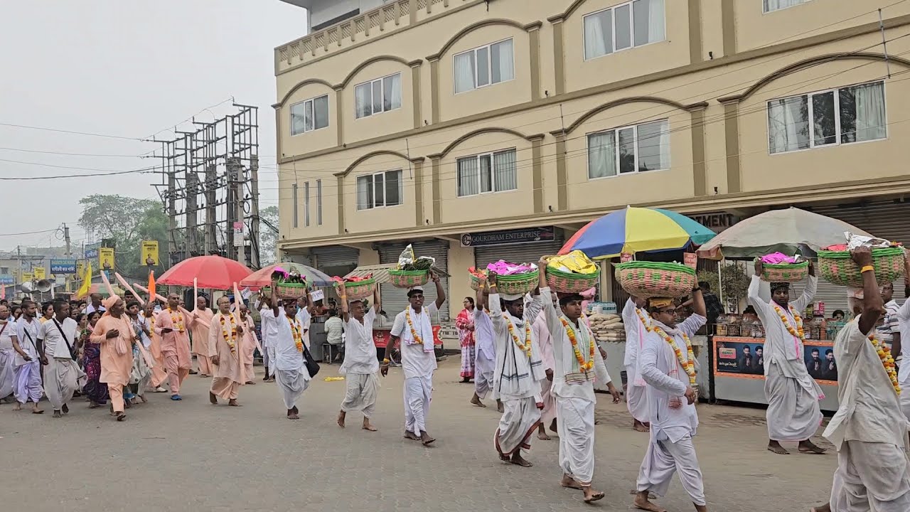 How Was Nabadwip Mondal Parikrama of Gourio Moth #mayapur