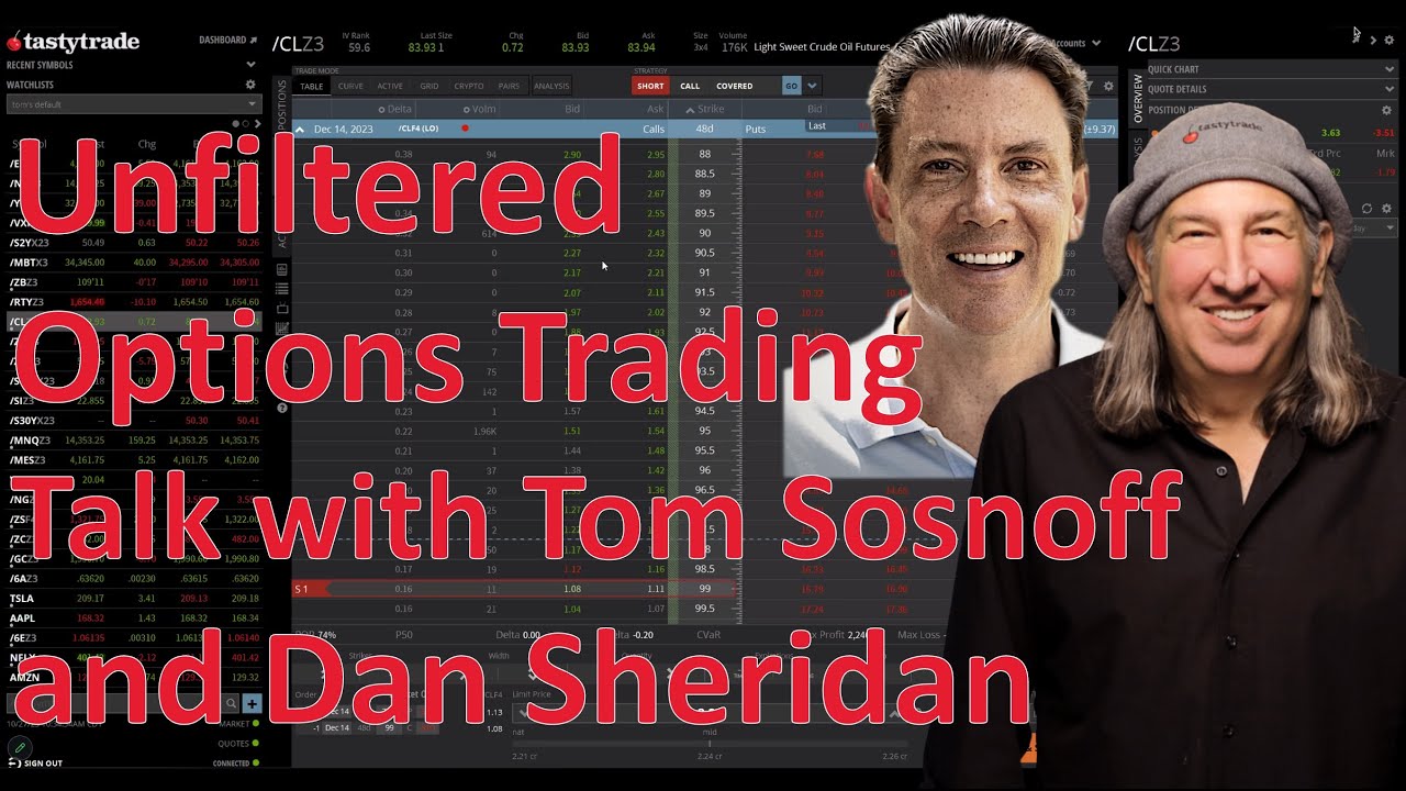 Unfiltered Options Trading Talk | Tom Sosnoff & Dan Sheridan