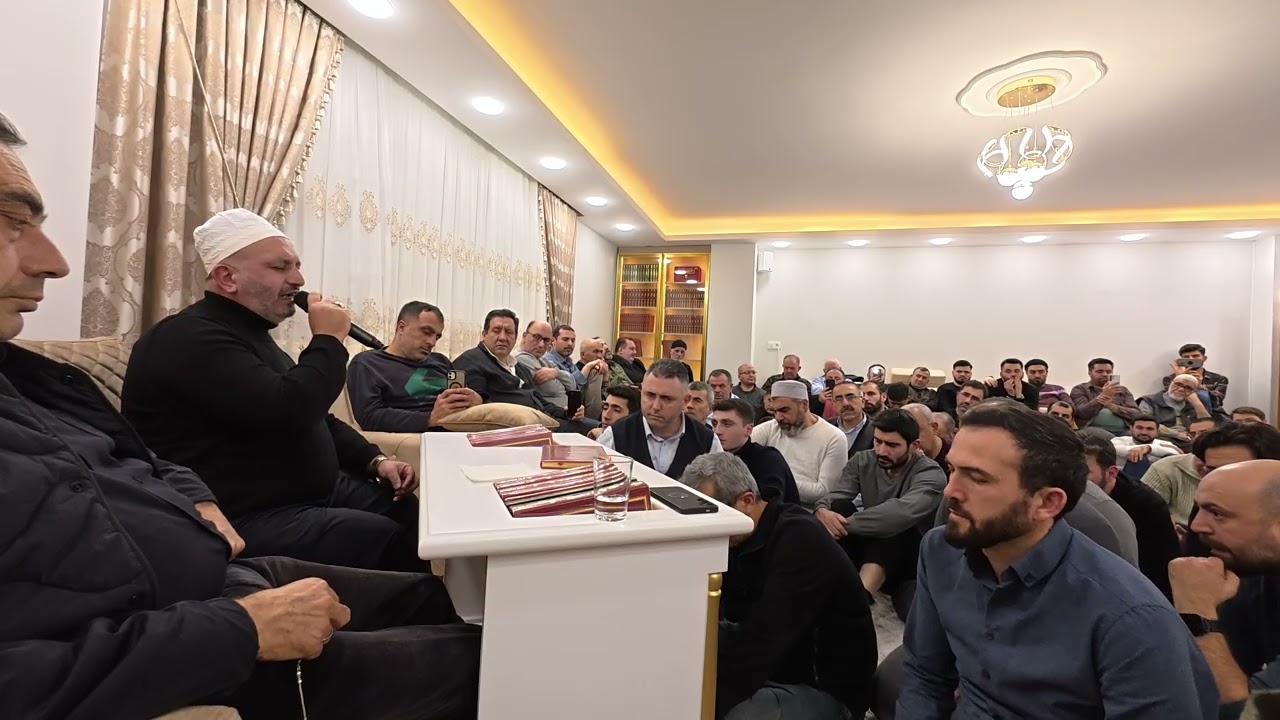 Hidayet Mektebi Kocasinan Medresesi açılışı Kuran-ı Kerim tilaveti