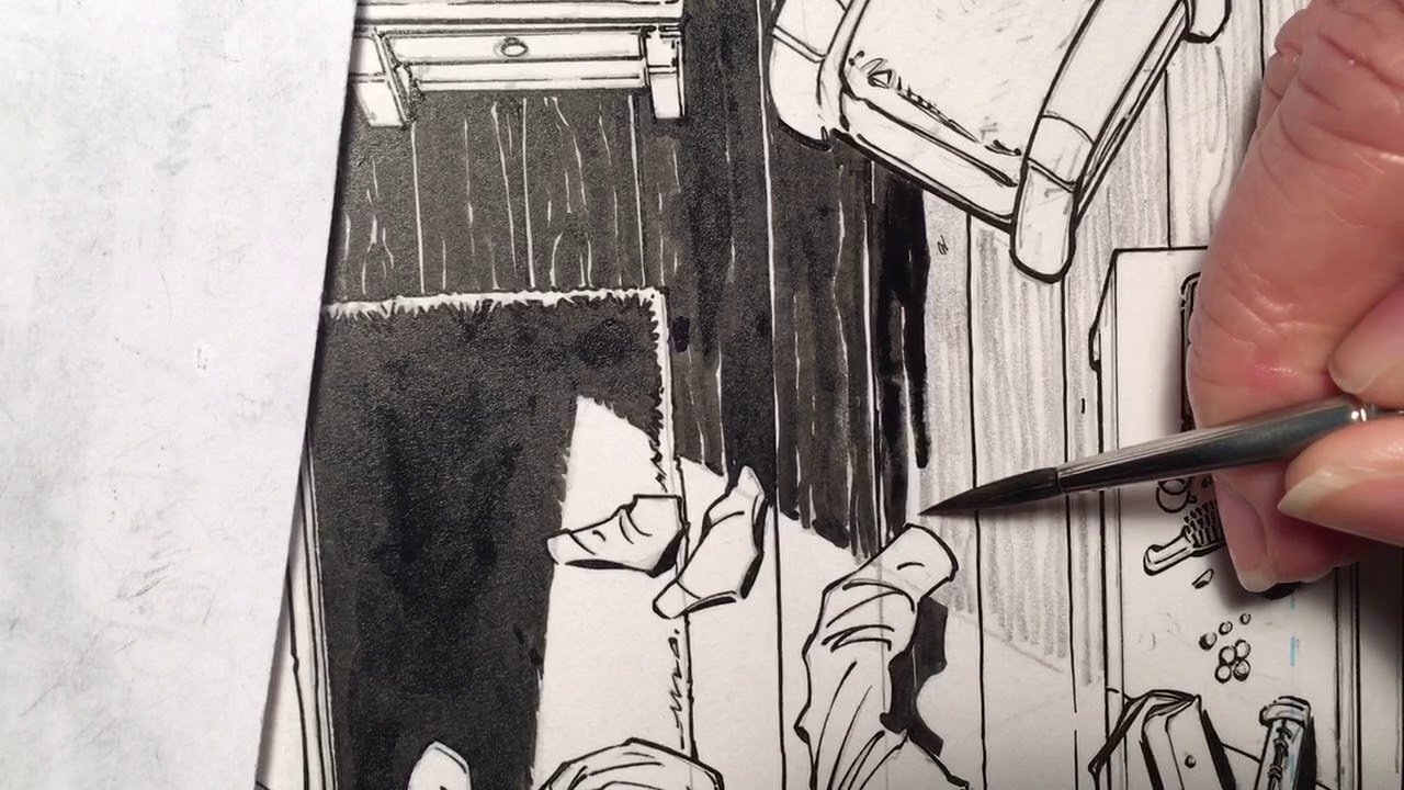 Inking Woodgrain
