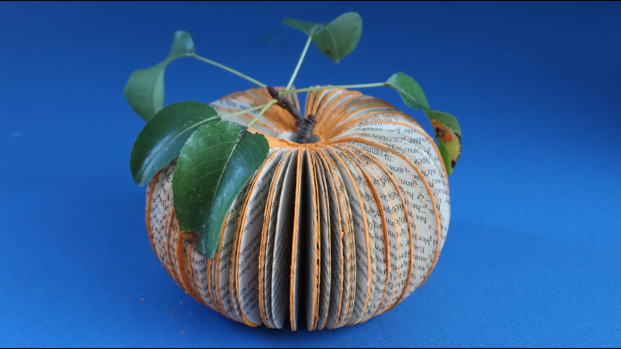 Marille, Orange basteln aus Buch