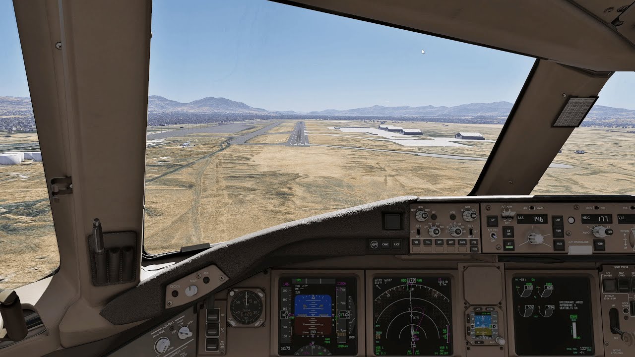 Sanaa Landing | FlightFactor 777 Freighter | XP12.4.0 Beta
