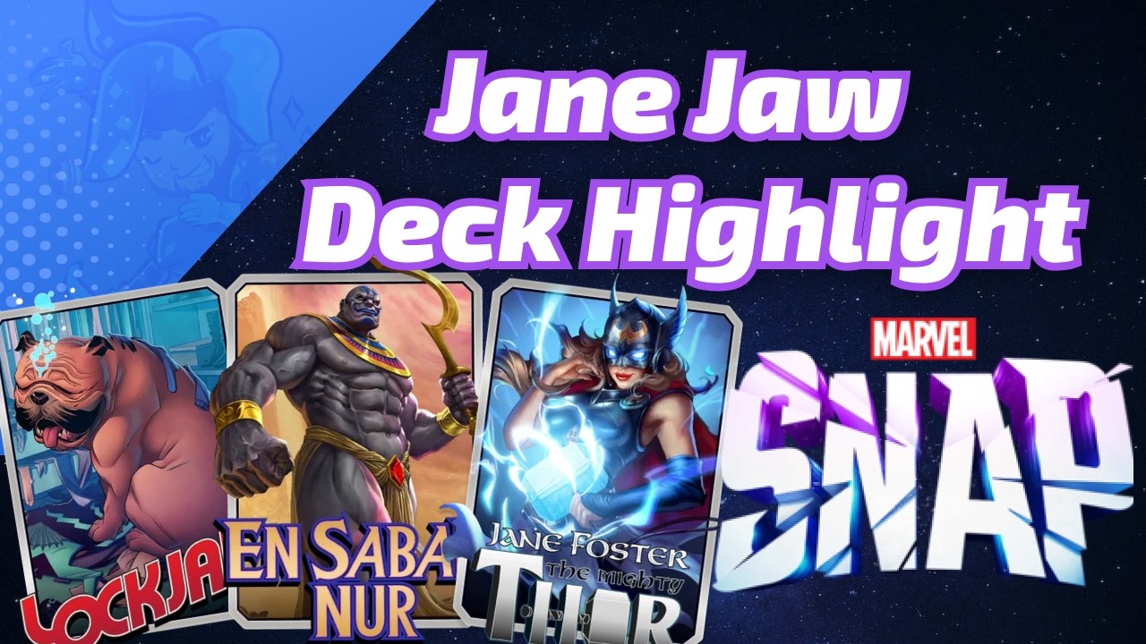Sabah Nur puts Jane Jaw BACK ON THE MAP! | Marvel SNAP Deck Highlight
