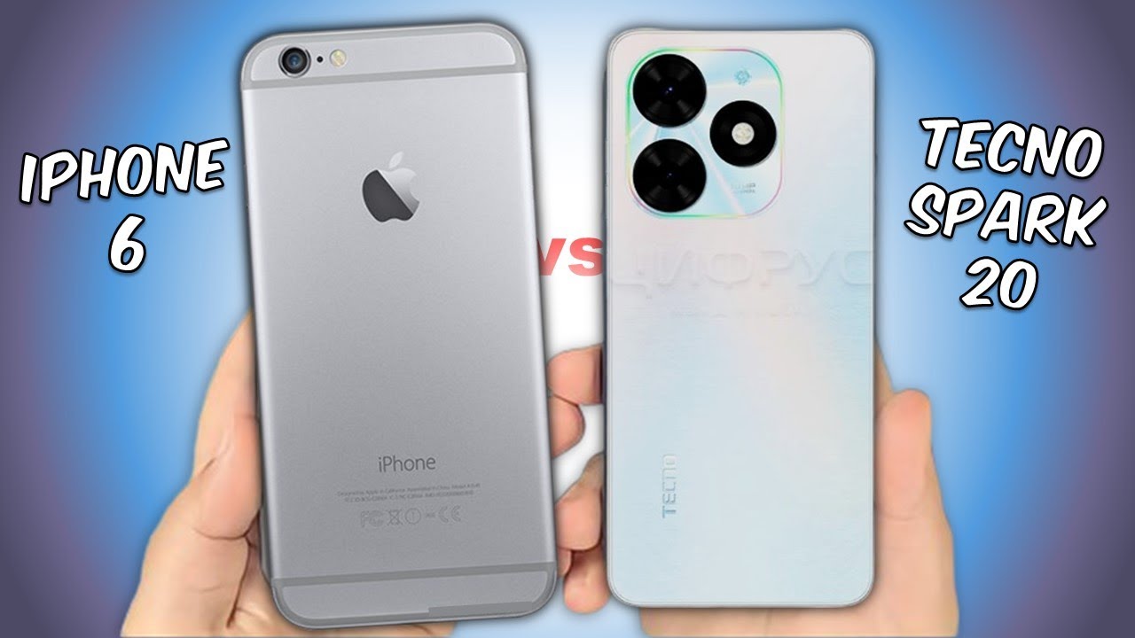 Tecno Spark 20 Vs Iphone 6 Speed Test | 9to5Tech