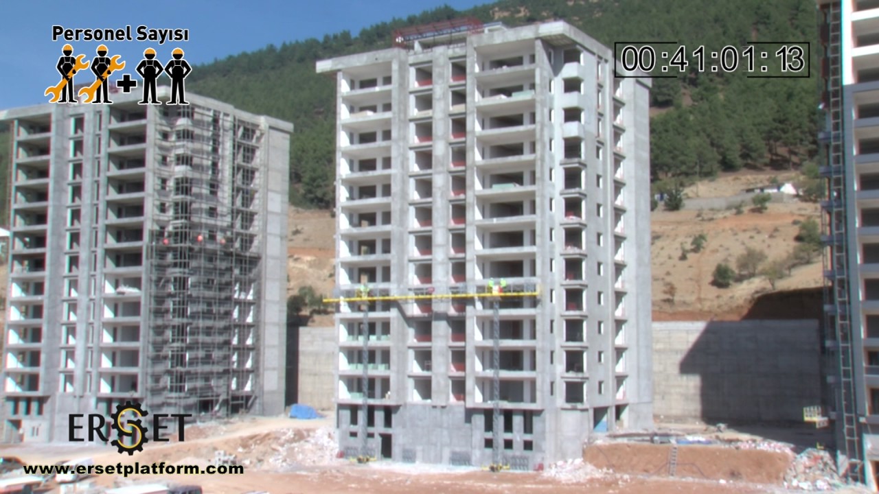 ERSET PLATFORM   KULELERİN KURULUM AŞAMASI