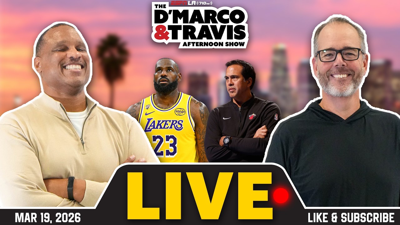 Lakers vs Heat | Lakers Are ON FIRE 🔥 + WBC MADNESS & MARCH MADNESS + More - D'Marco & Travis