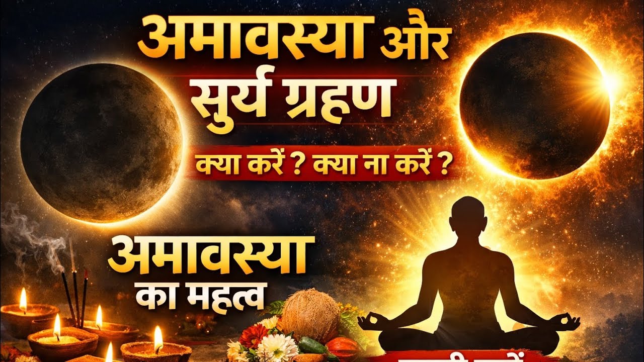 फाल्गुन अमावस्या कब है? सूर्य ग्रहण कब है? अमावस्या में क्या करें क्या ना करें/अमावस्या का महत्व।