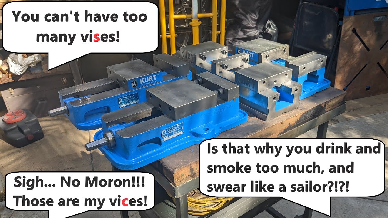Kurt D60 Vise Rehabilitation and Restoration - Part 1