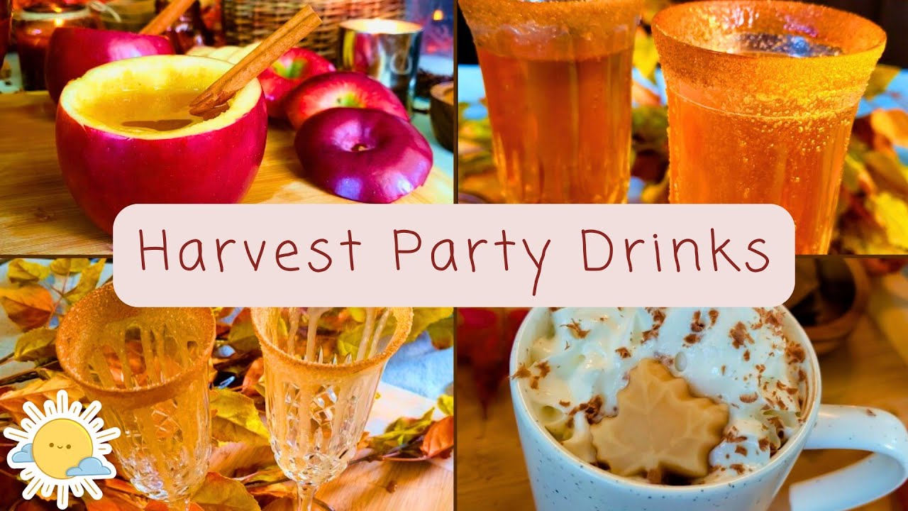 Fall in Love with These Easy Harvest Party Drinks!