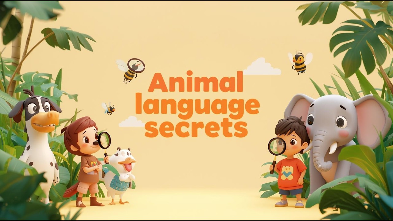 How Do Animals Communicate? Animal Language Secrets for Kids 🐾 #animals #learning
