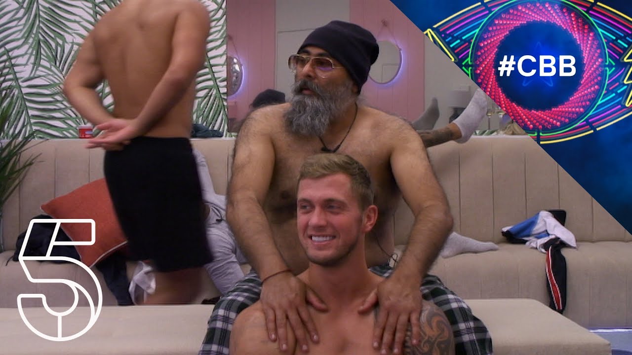 Hardeep's massage parlour | Celebrity Big Brother 2018
