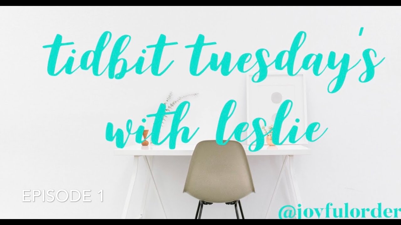 Tidbit Tuesday&rsquo;s - Episode 1