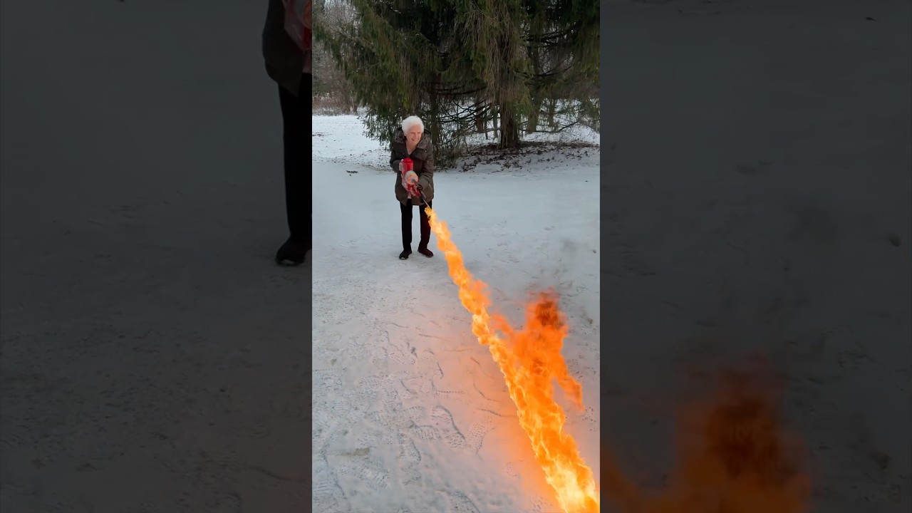 Granny&rsquo;s Snow Shoveling Life Hack