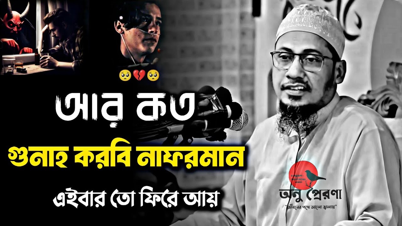 এতো অল্প বয়সে জীবন নষ্ট করে দিলা | এইবার তো ফিরে আয় 😥 | আনিছুর রহমান আশরাফী ওয়াজ 