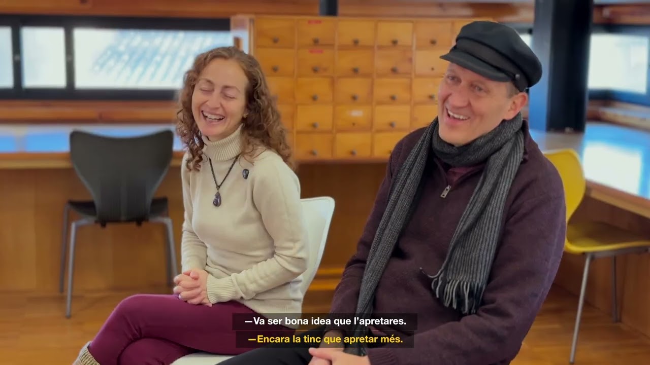 Converses a la Biblioteca - Maria Moreno i Miquel Pérez