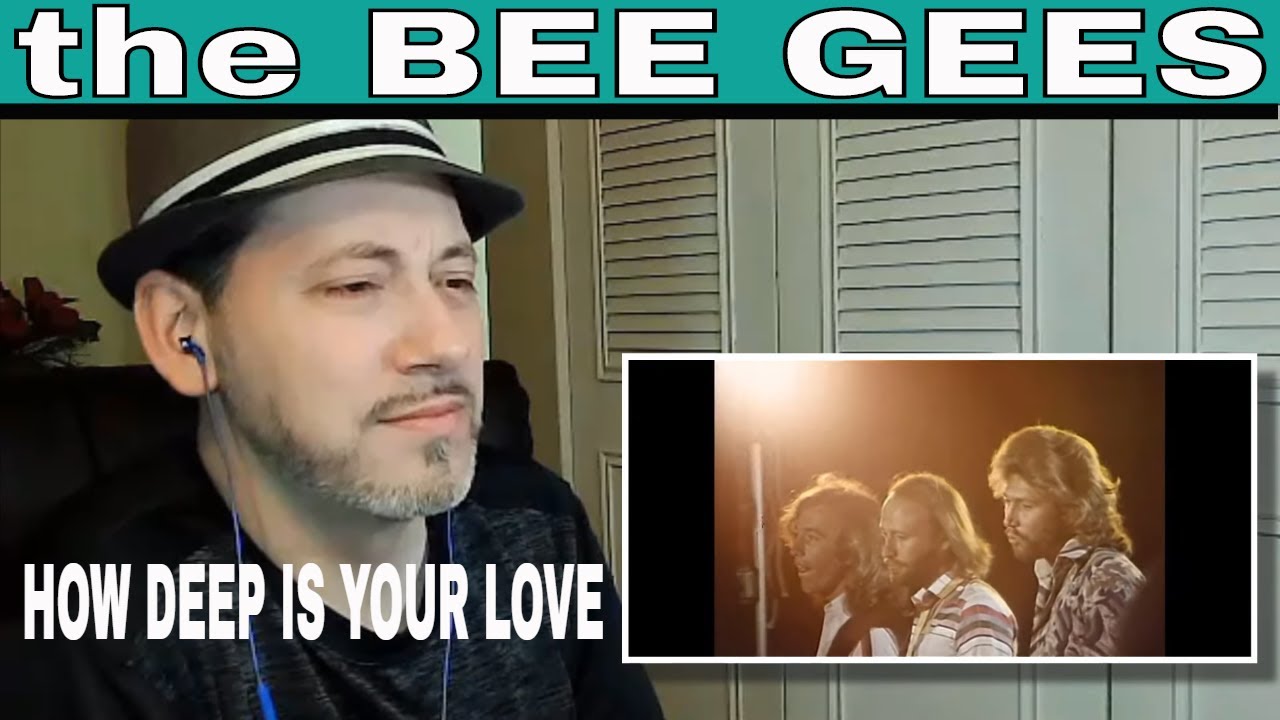Watch my REACTION - The Bee Gees : How Deep Is Your Love