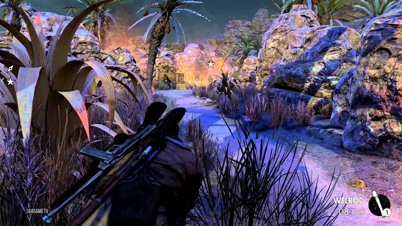 Sniper Elite 3 - Mission 2 Gaberoun - Authentic Difficulty Solo Walkthrough