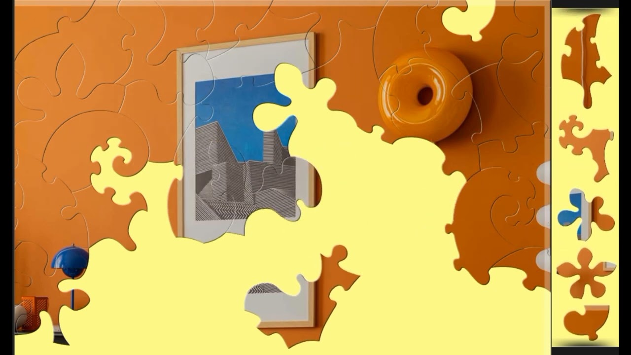 Mid Century Design❤️😊 jigsaw puzzle🧩🧩 || @funpuzzle1122 