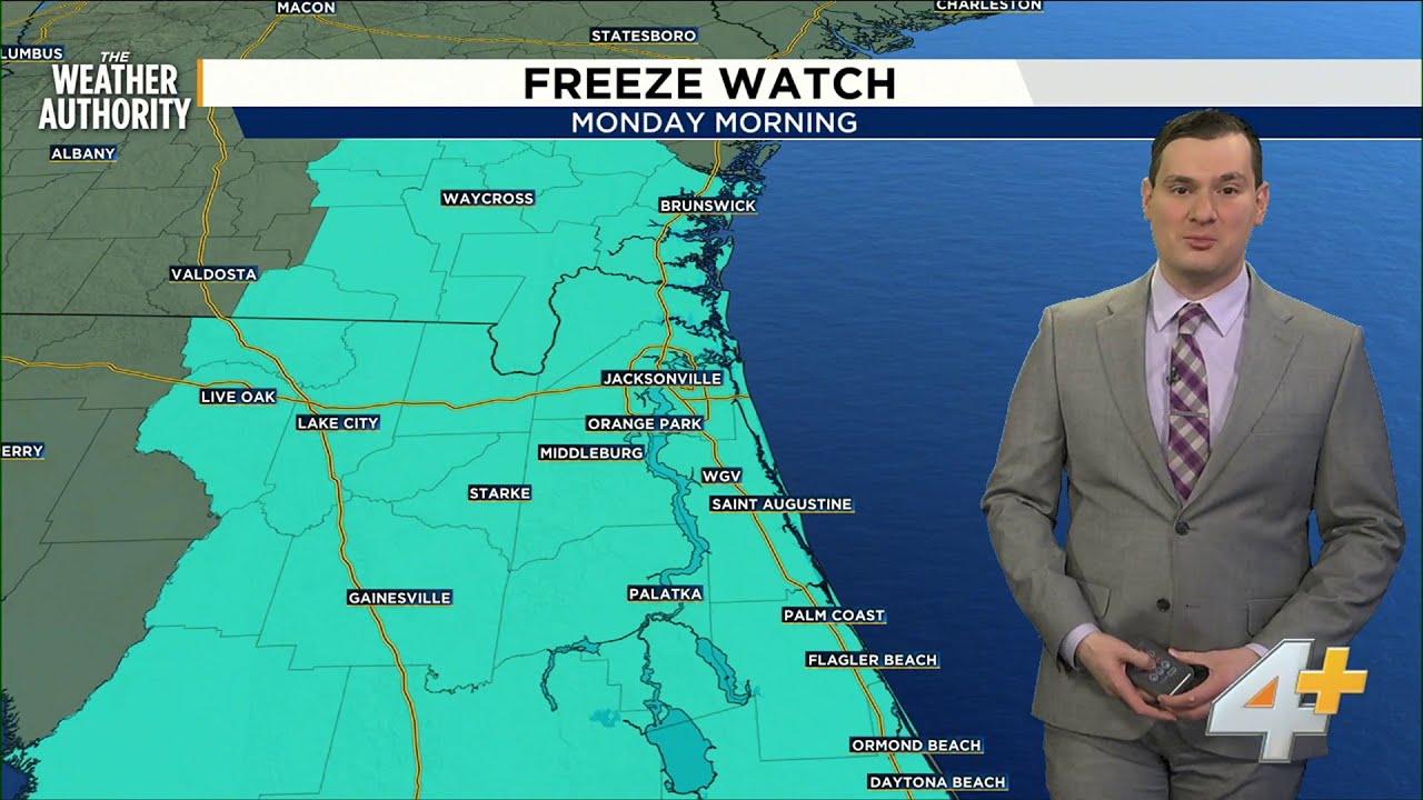 Weekend Weather Authority Update: Rain, wintry mix expected in portions of Southeast Georgia
