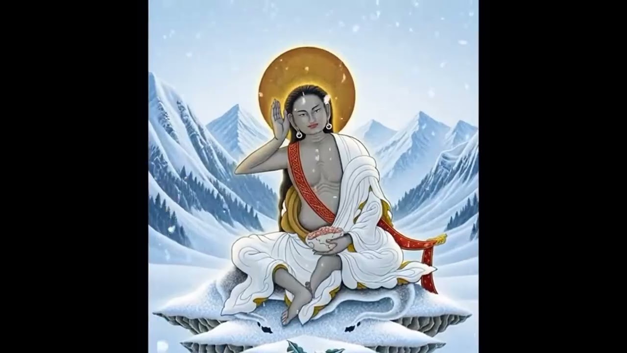 Milarepa Monlam | རྗེ་བཙུན་མི་ལ་རས་པ་ལ་གསོལ་བ་འདེབས་སོ། | Tibetan Prayer for Peace & Inner Calm