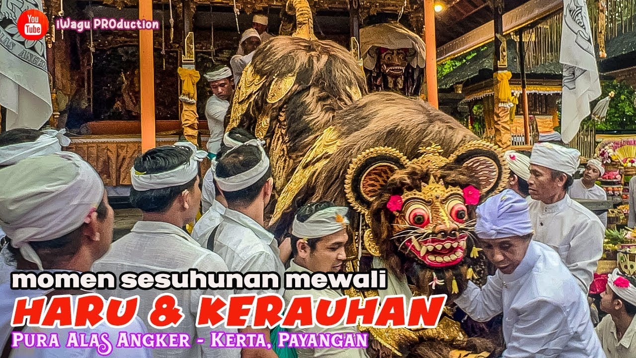 MOMEN HARU & PENGIRING KERAUHAN | Prosesi Budal Sesuhunan Sami di Pura Alas Angker