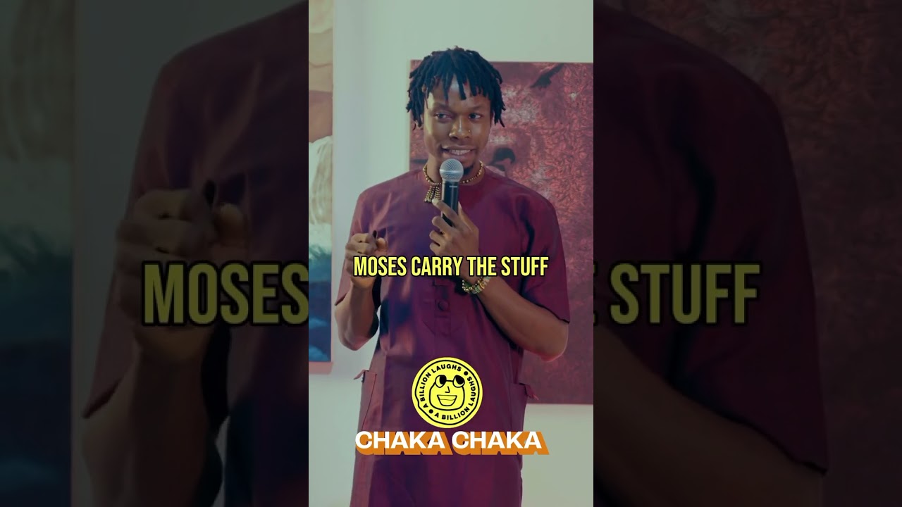 Comedian Chaka Chaka Explaining why God killed MOSES in the bible