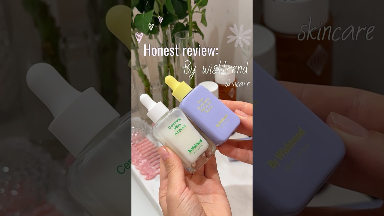 Honest review By wishtrend Korean skincare #skincare