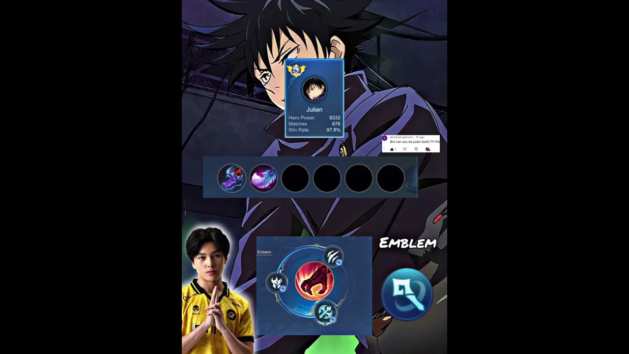 JULIAN BEST BUILD 2025🔥 | JULIAN MLBB #mobilelegends #mlbb #julian