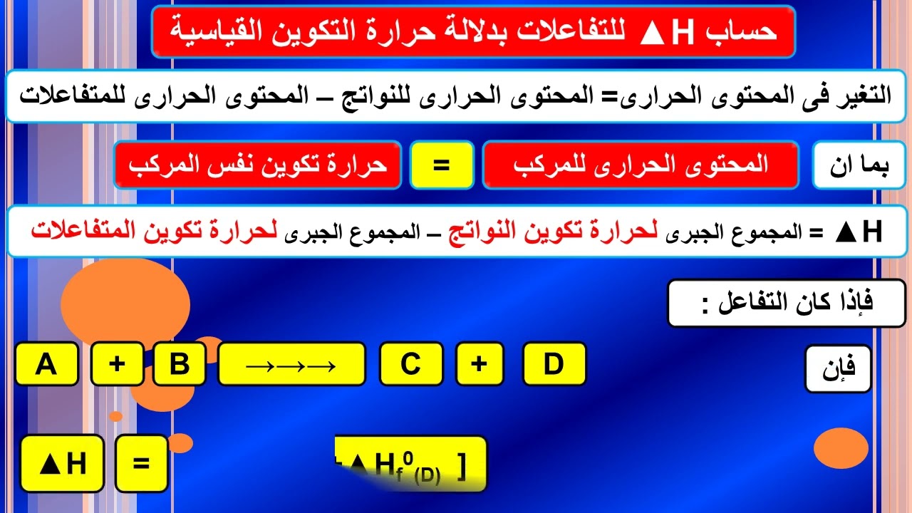 حرارة التكوين