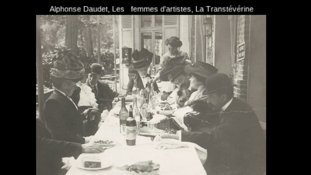 Alphonse Daudet, Les femmes d'artistes, La Transteverine