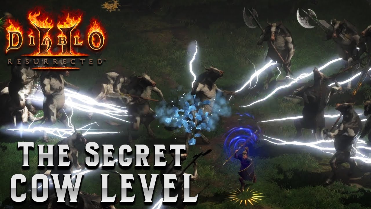 THE SECRET COW - First look in Diablo 2 Resurrected