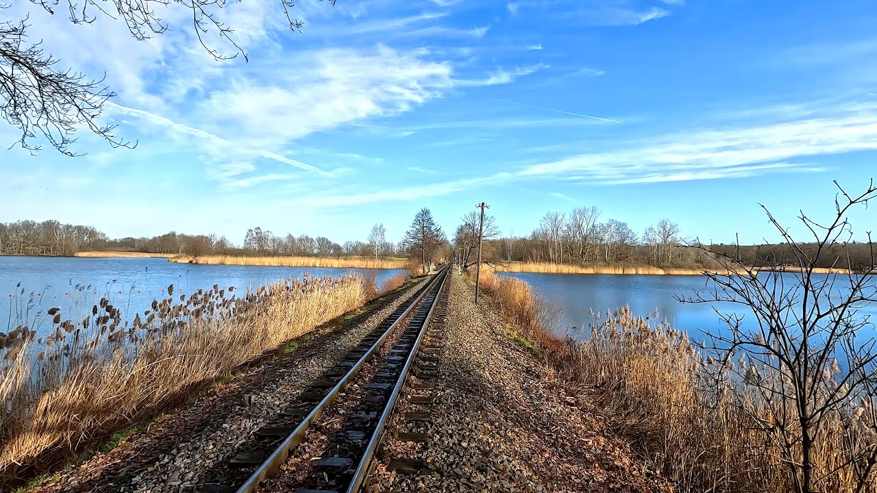 Driver’s Eye View - Dresden (Germany) - Part 1 - Radebeul-Radeburg Railway, (Lößnitzgrundbahn)