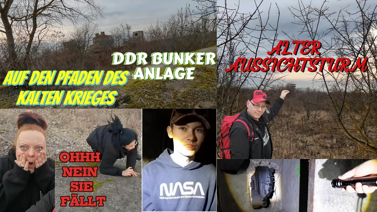Der kalte Kriegs Bunker aus der DDR von der Sowjetarmee erbaut teil 1 / 2