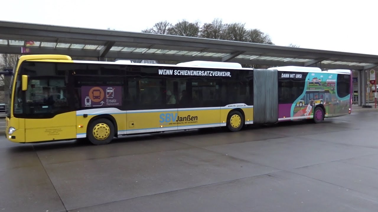 Iserlohn Linienbusse und Schienenersatzverkehr am Stadtbahnhof 10.12.2024