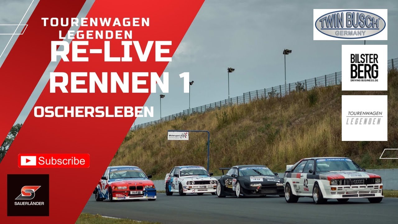 RE-LIVE | DMV Goodyear Racing Days | Motorsport Arena Oschersleben | Rennen 1/3 TOURENWAGEN LEGENDEN