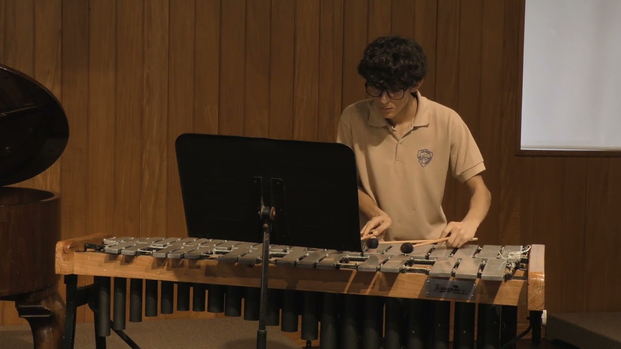 Carlos Sanchez - Satyre de Emmanuel Séjourné on Vibraphone and Piano