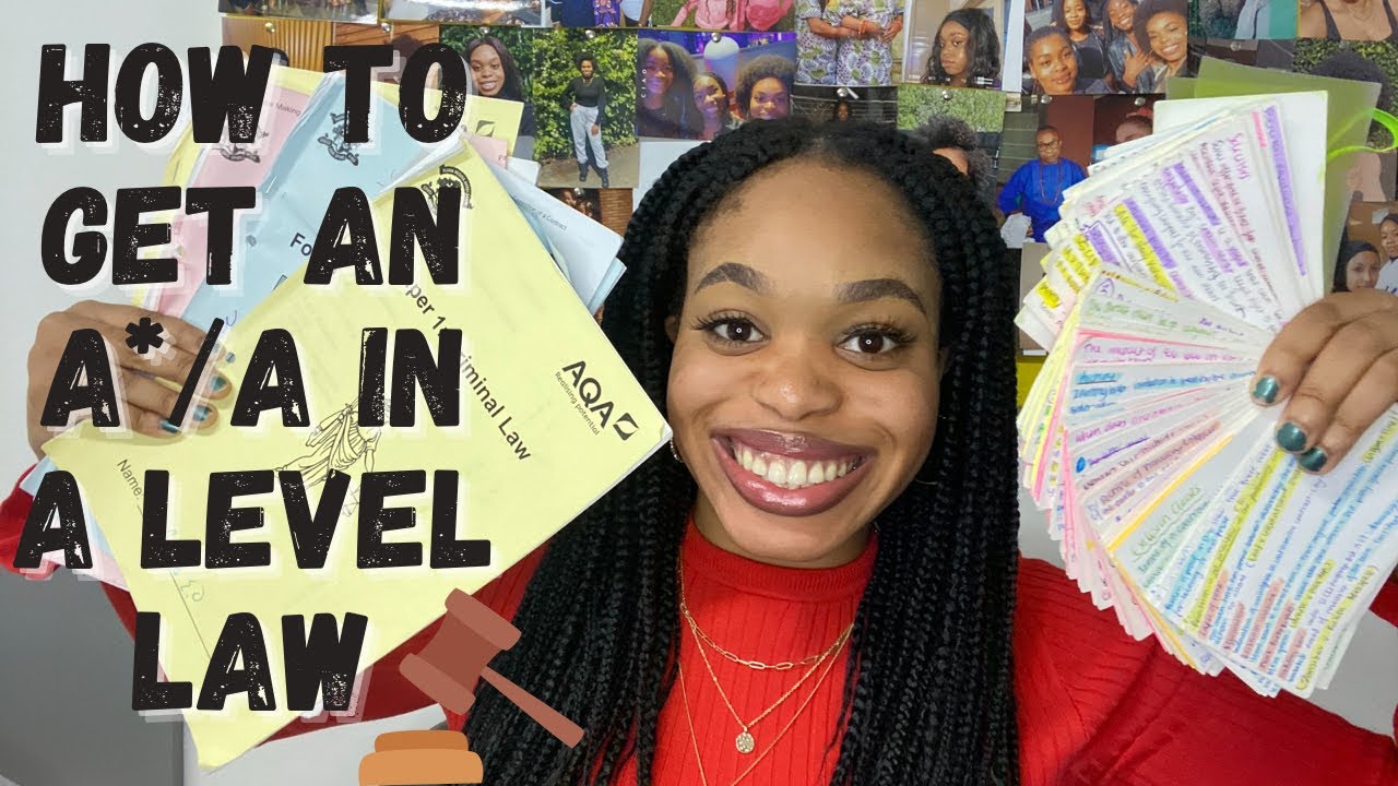 HOW TO GET AN A*/A IN A LEVEL LAW !🤩