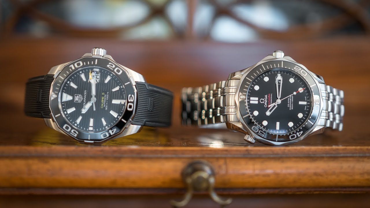 Omega Seamaster 300m vs TAG Heuer Aquaracer 300m - 1 Year Later