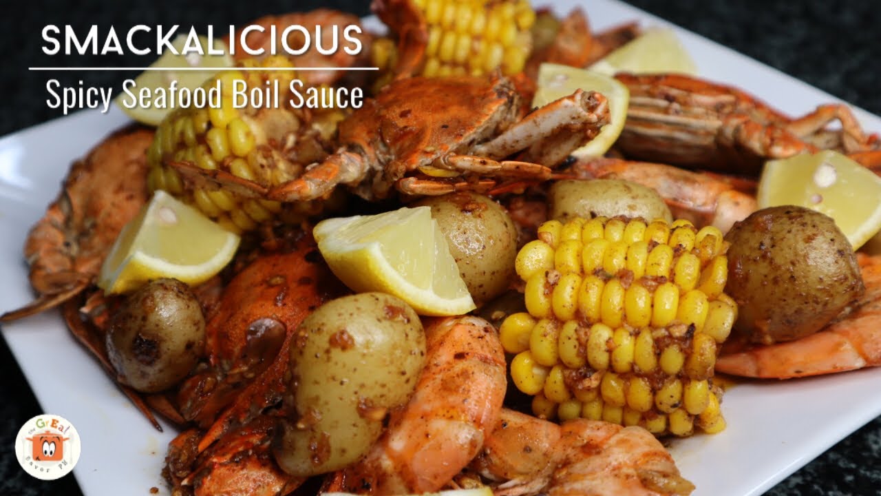 SMACKALICIOUS Spicy Seafood Boil Sauce | Blove’s Sauce