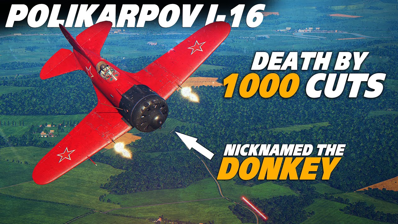 ОСЁЛ С ПИНКОМ | И-16 сражается со всеми | Цифровой боевой симулятор | DCS |