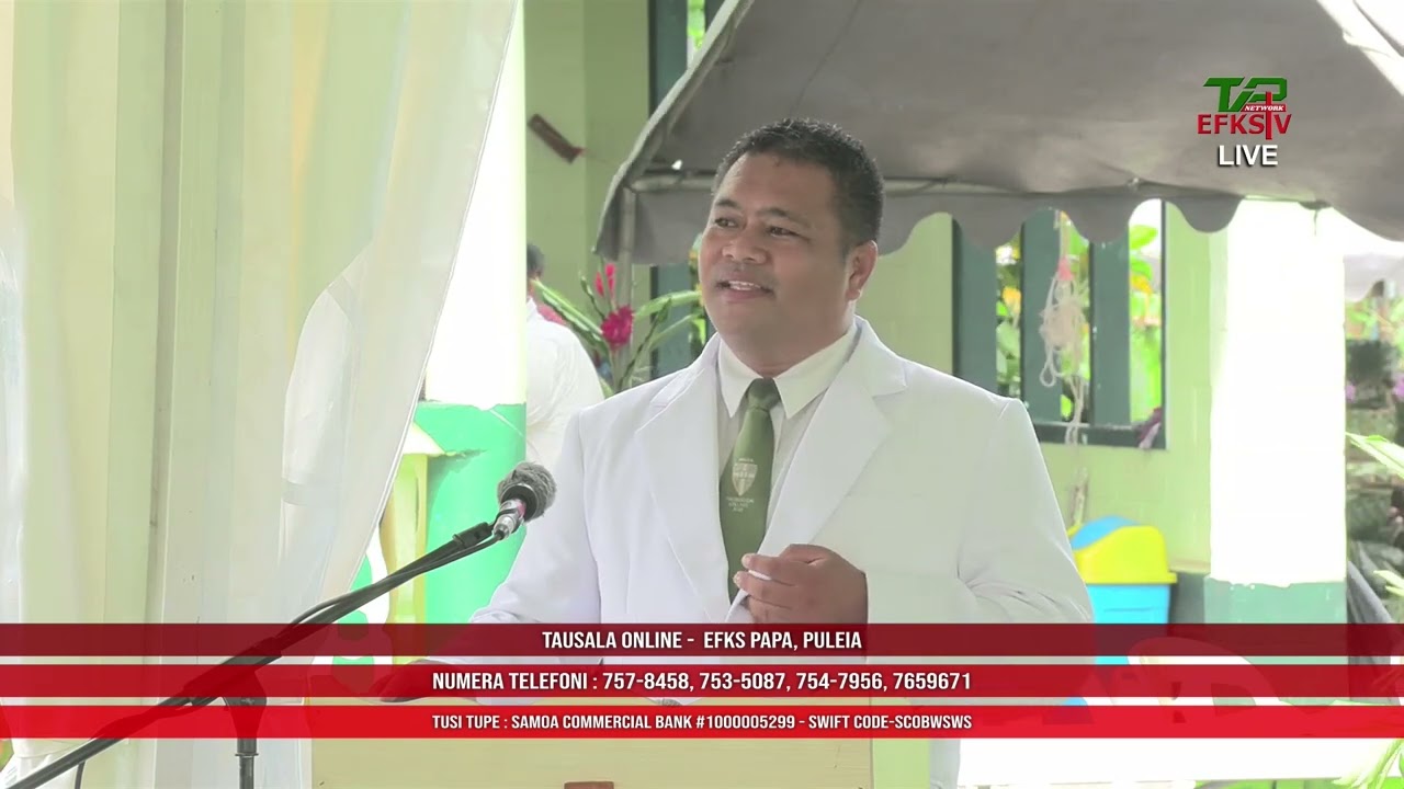 EFKS PAPA, PULEIA   Tausala Online  Aso Faraile 27 Iuni 2025