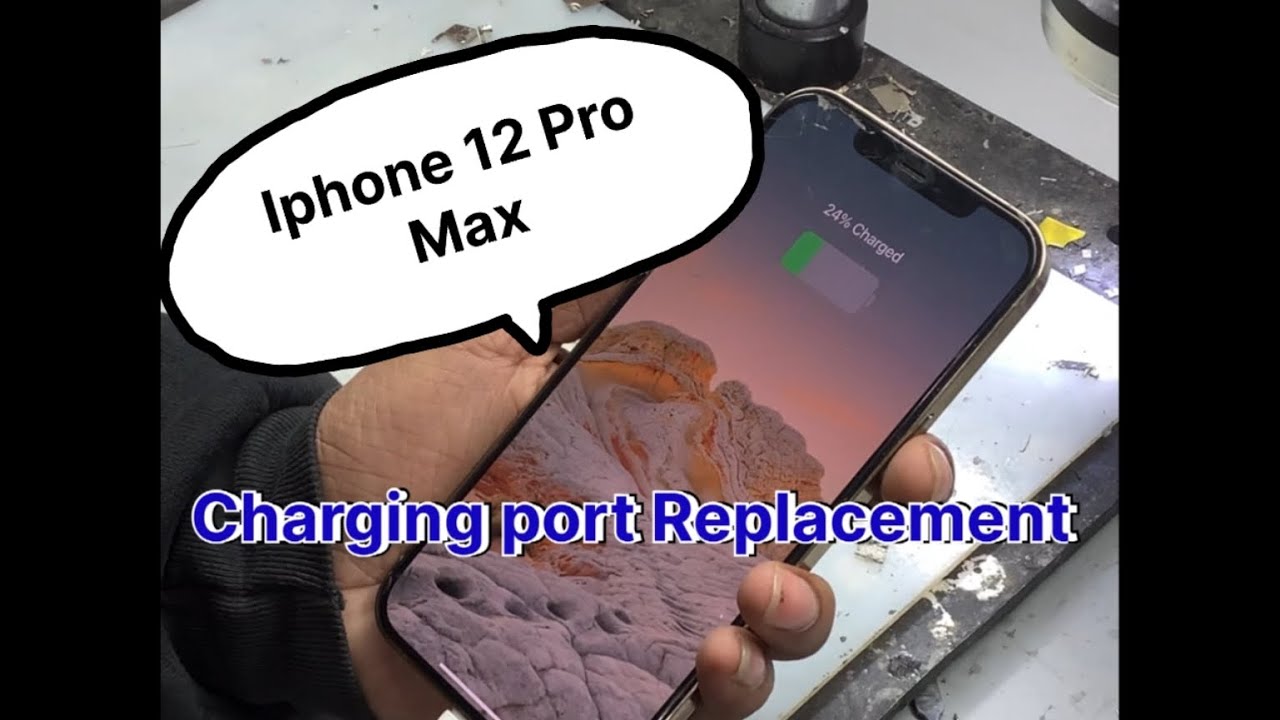 iPhone 12 Pro change charging flex 